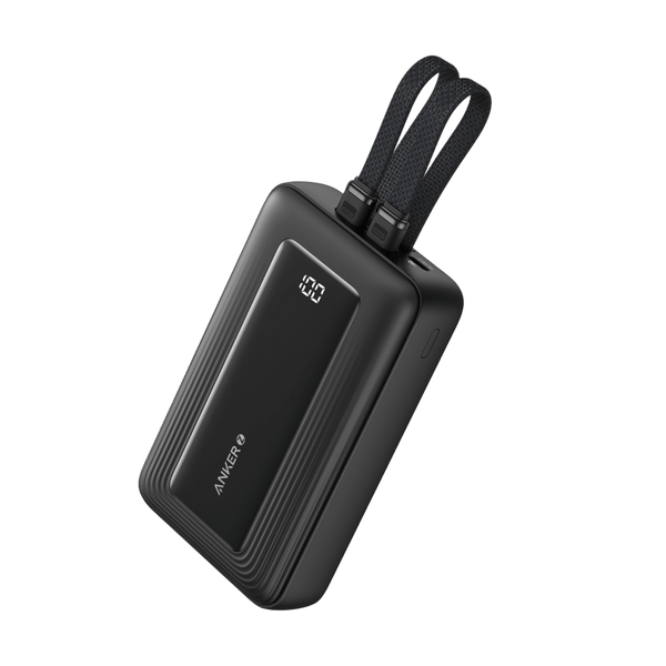 Anker Zolo Power Bank (20K, Built-In USB-C and Lightning Cable)