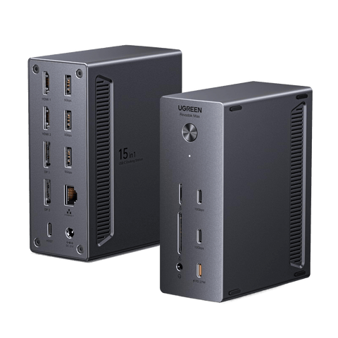 UGREEN 16-in-1 Docking Station for 4 Monitors