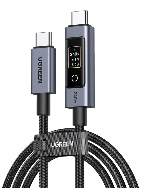 UGREEN Nexode 240W USB-C Cable with Digital Display