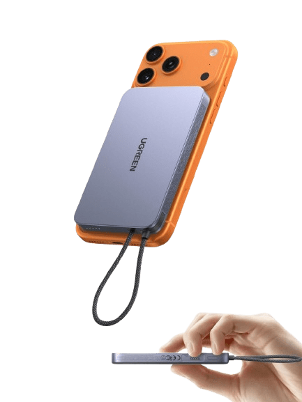 UGREEN MagFlow Air 10000mAh Qi2 25W Magnetic Power Bank