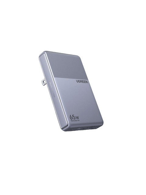 UGREEN Nexode Air Slim Charger (65W, 3-Port, Foldable Plug)