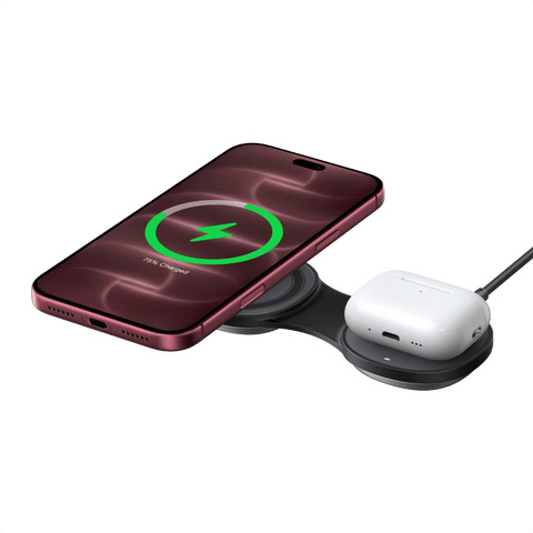 UGREEN MagFlow Qi2 25W 2-in-1 Foldable Wireless Charger