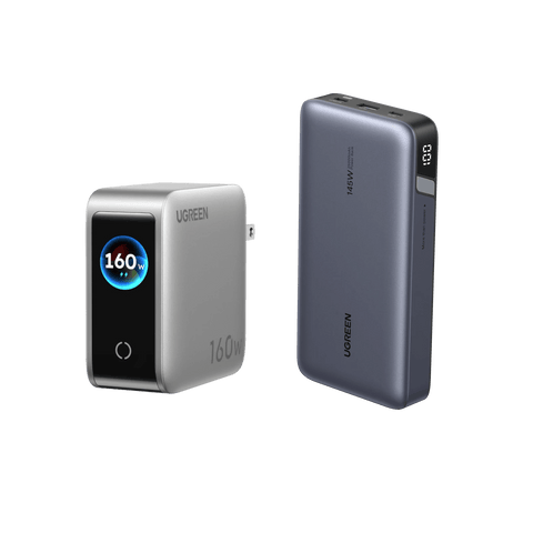 UGREEN Nexode Pro 160W Charger & 25000mAh Power Bank