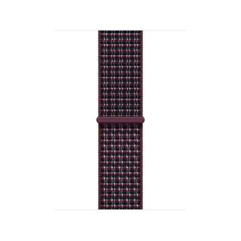 Apple 42mm Burgundy Plaid Sport Loop