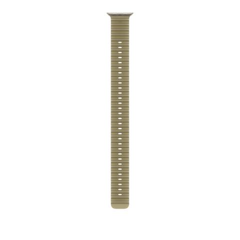 Apple 49mm Translucent Kelp Ocean Band Extension - Natural Titanium Finish