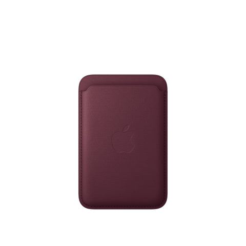 Apple iPhone FineWoven Wallet with MagSafe – Burgundy