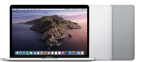 Apple MacBook Pro (13-inch, 2020, Two Thunderbolt 3 ports)