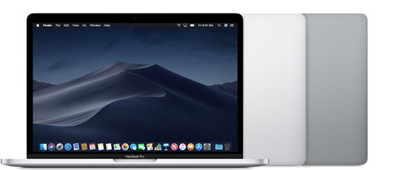 Apple MacBook Pro (13-inch, 2019, Two Thunderbolt 3 ports)