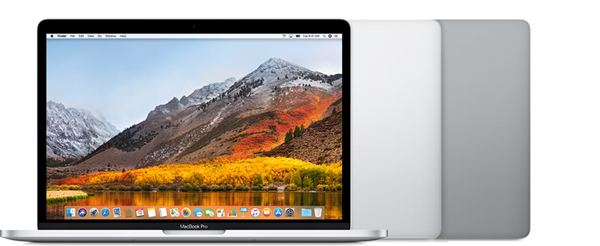 Apple MacBook Pro (13-inch, 2017, Four Thunderbolt 3 ports)