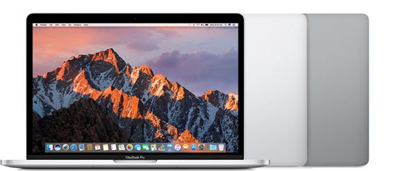 Apple MacBook Pro (13-inch, 2016, Four Thunderbolt 3 ports)